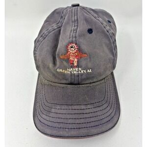 Cali Fame Baseball Cap Men Adjustable Gray Emblem Strapback Haven Green Valley